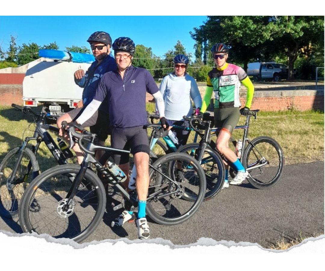 Beechworth to Myrtleford with Linda - Birds on Bikes