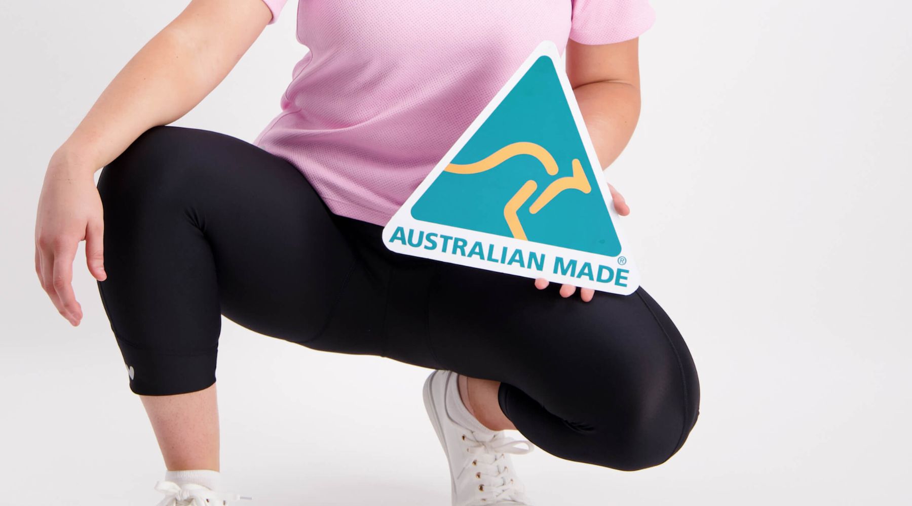 australian made logo printed on some birds on bikes clothing