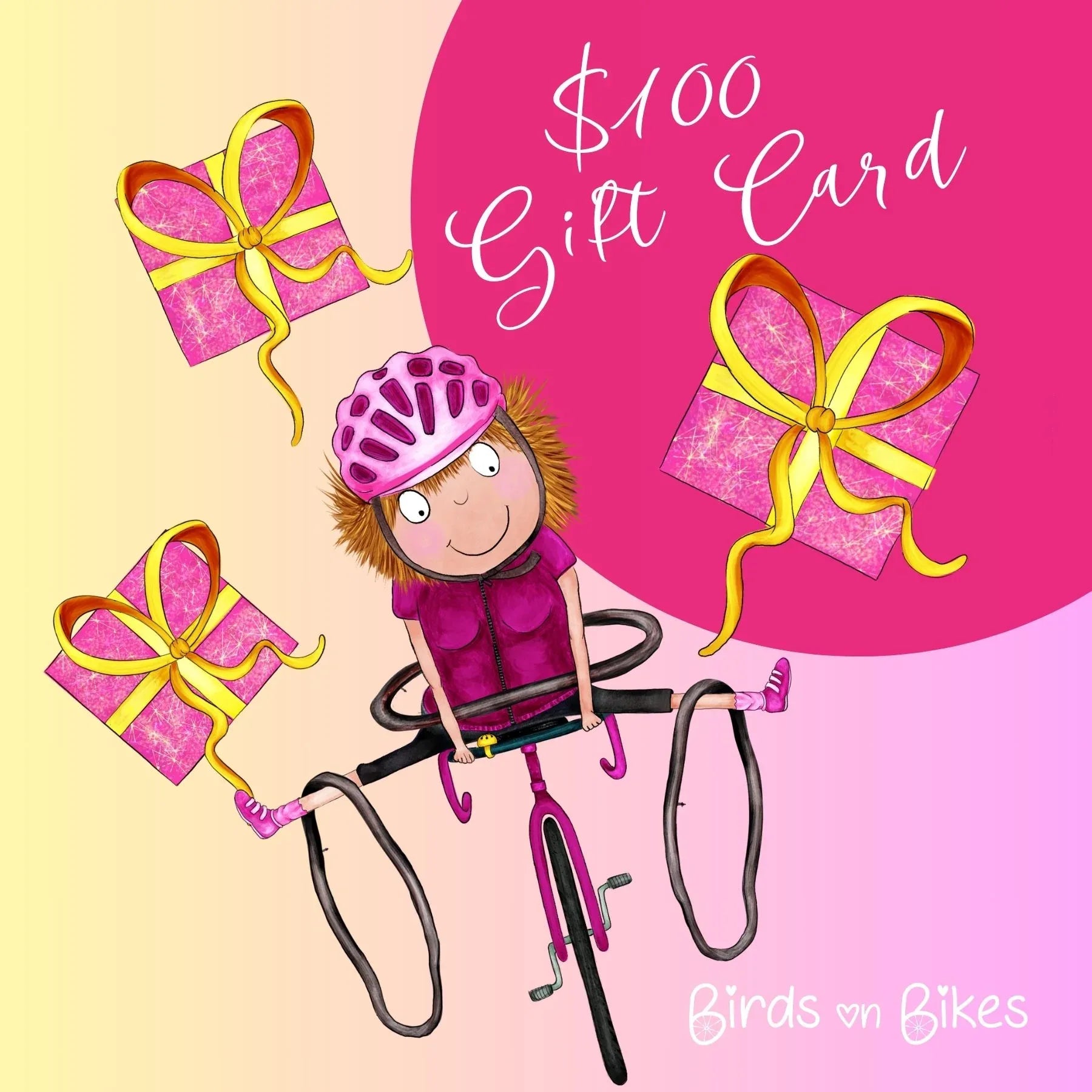 Birds on Bikes Gift Card - Birds on Bikes