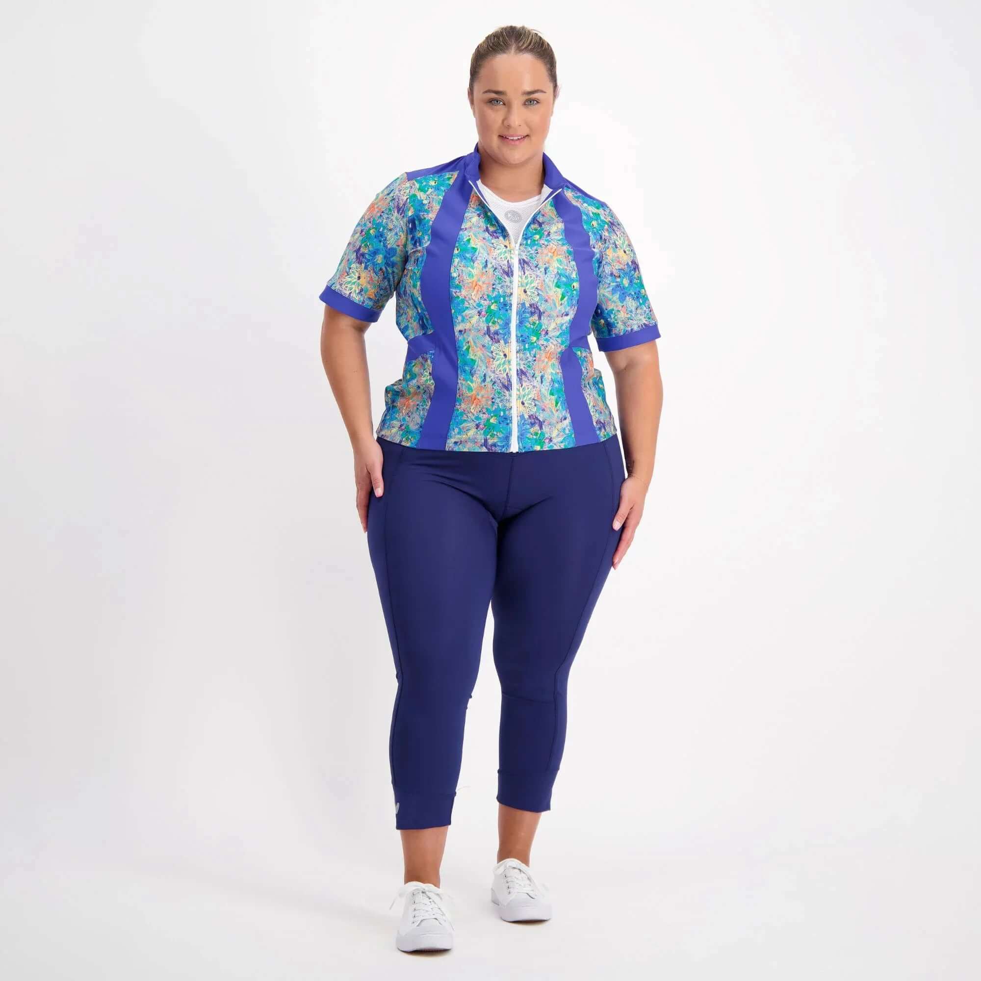 Wanderer 7/8 Padded Bike Capri Bay - Birds on Bikes