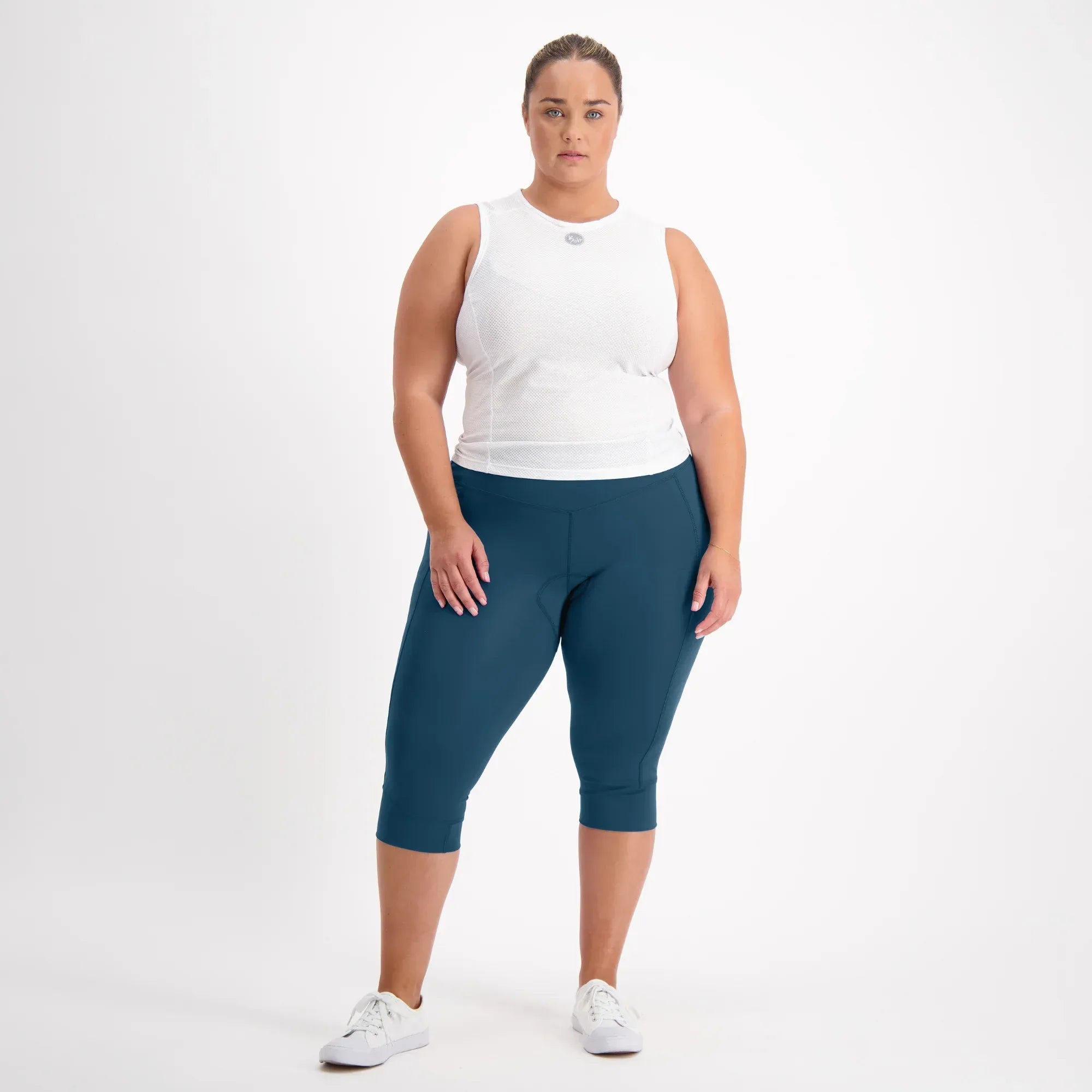 Tourer 3/4 Padded Bike Pants Forest - Birds on Bikes