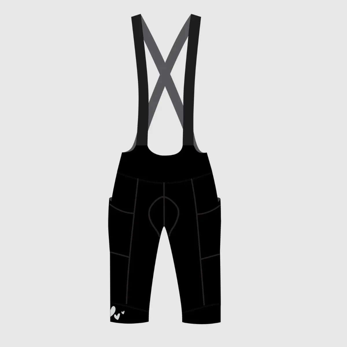 Energy 3/4 Pocket Bibs - Birds on Bikes