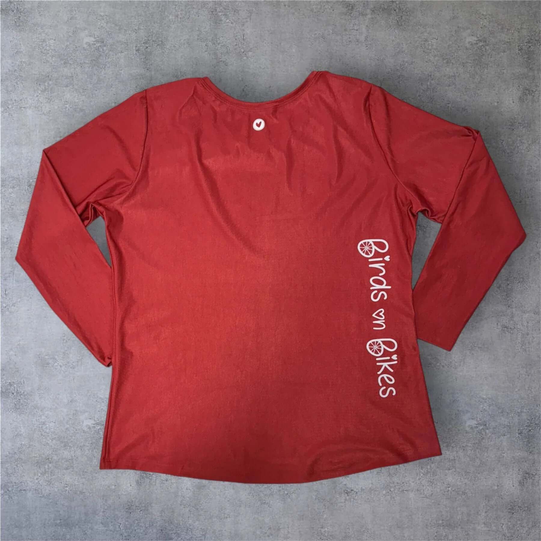 Long Sleeve Technical Tee - Birds on Bikes