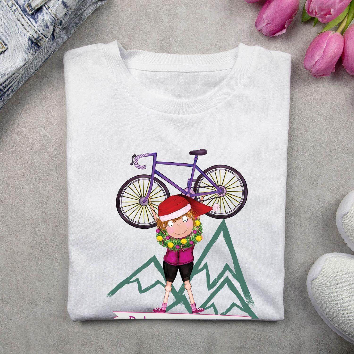 Believe in Your Elf Tee - Birds on Bikes