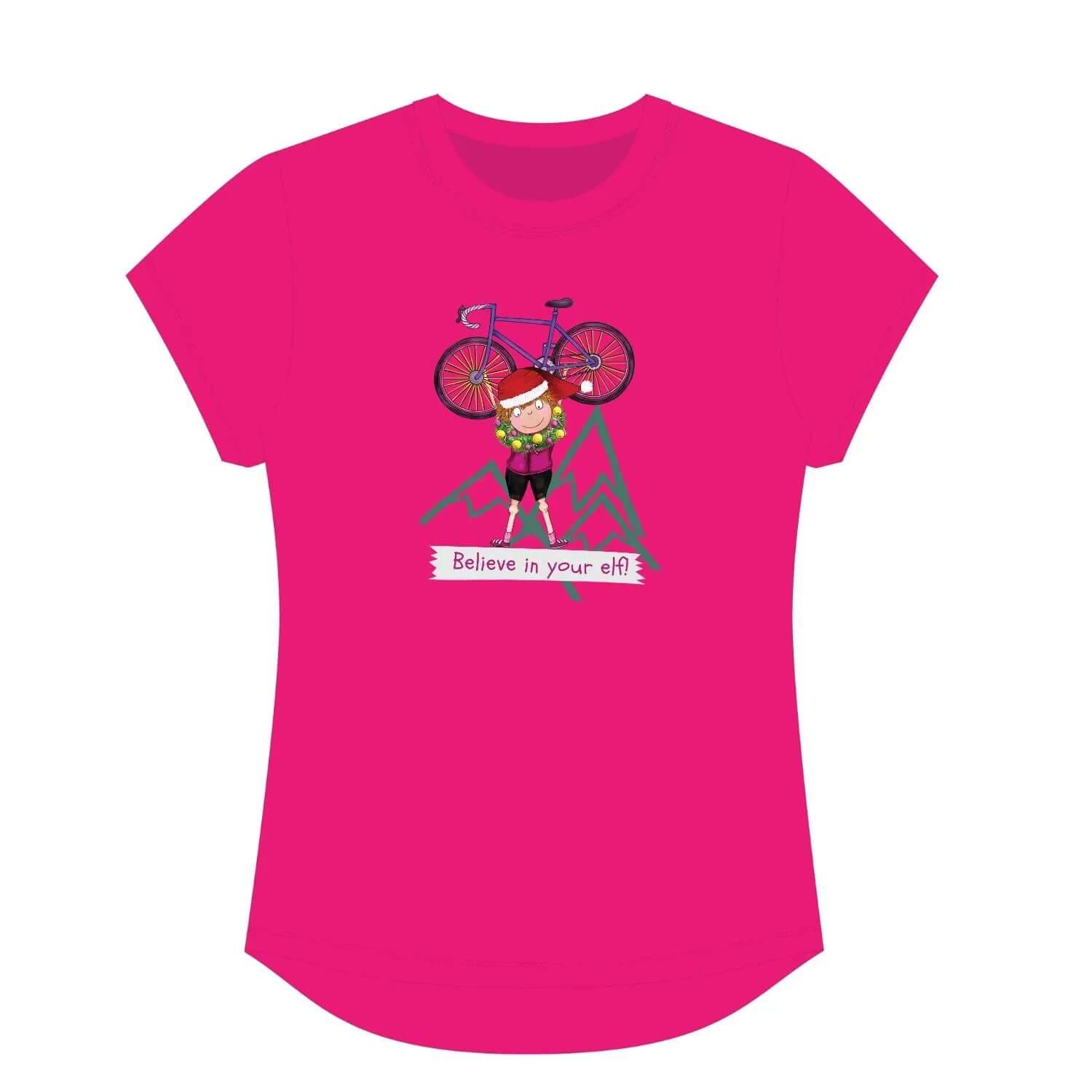 Believe in Your Elf Tee - Birds on Bikes