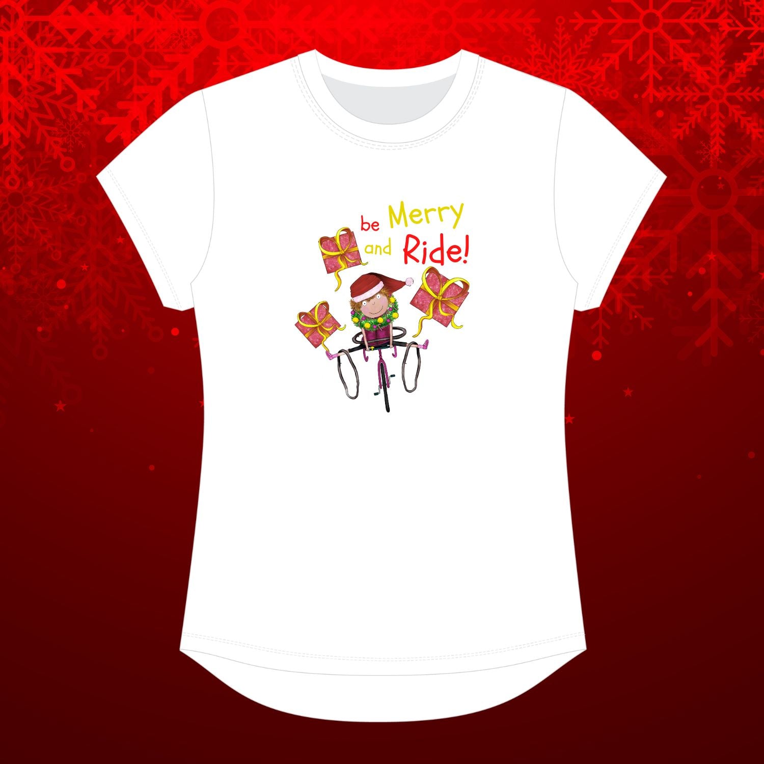 Be Merry and Ride Tee