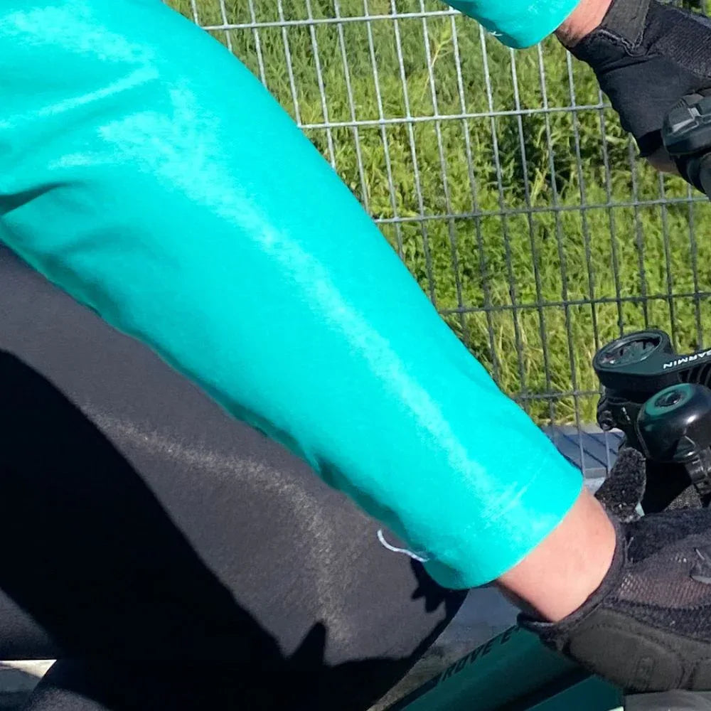 Long Sleeve Technical Tee - Birds on Bikes