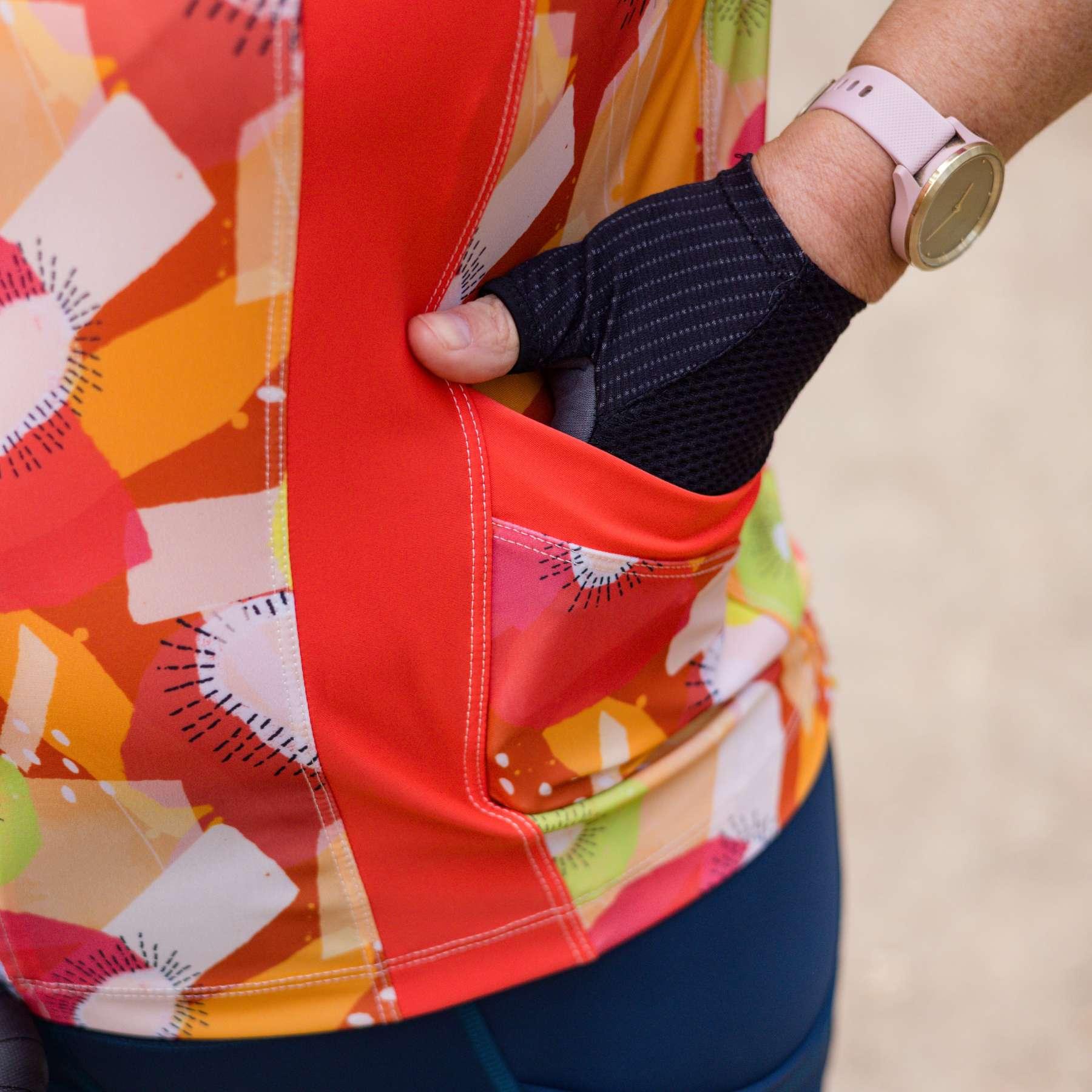 Carefree Women’s Cycling Jersey - Tutti Fruity - Birds on Bikes