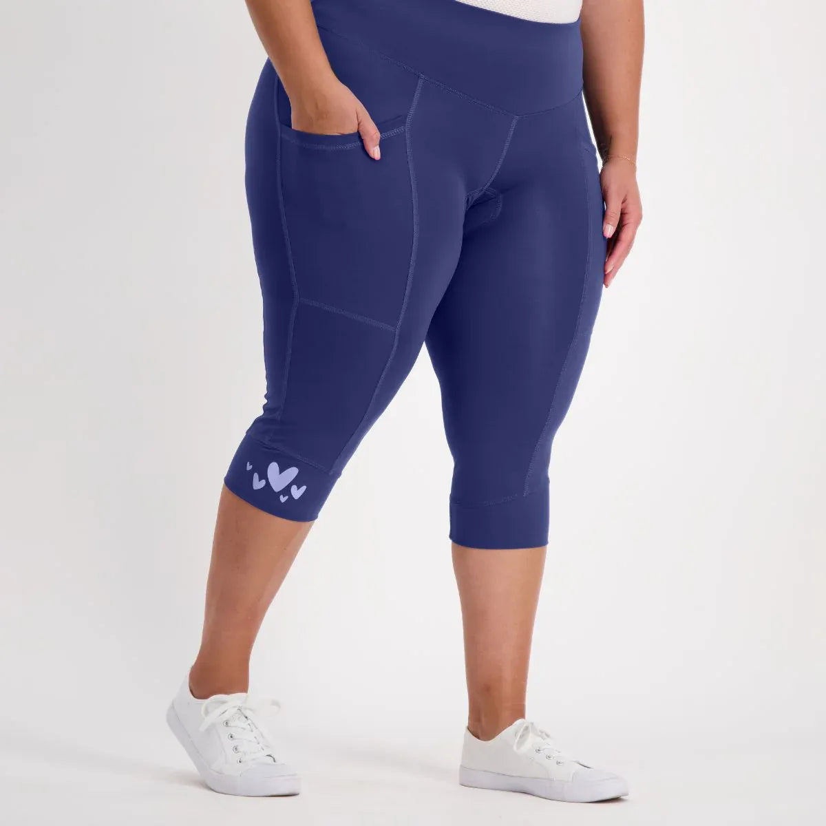 Essential Pocket 3/4 Bike Pants Bay - Birds on Bikes