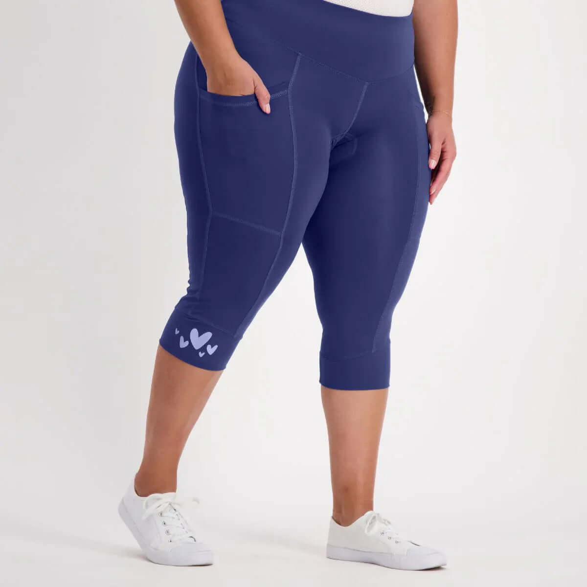 Essential Pocket 3/4 Bike Pants Bay - Birds on Bikes
