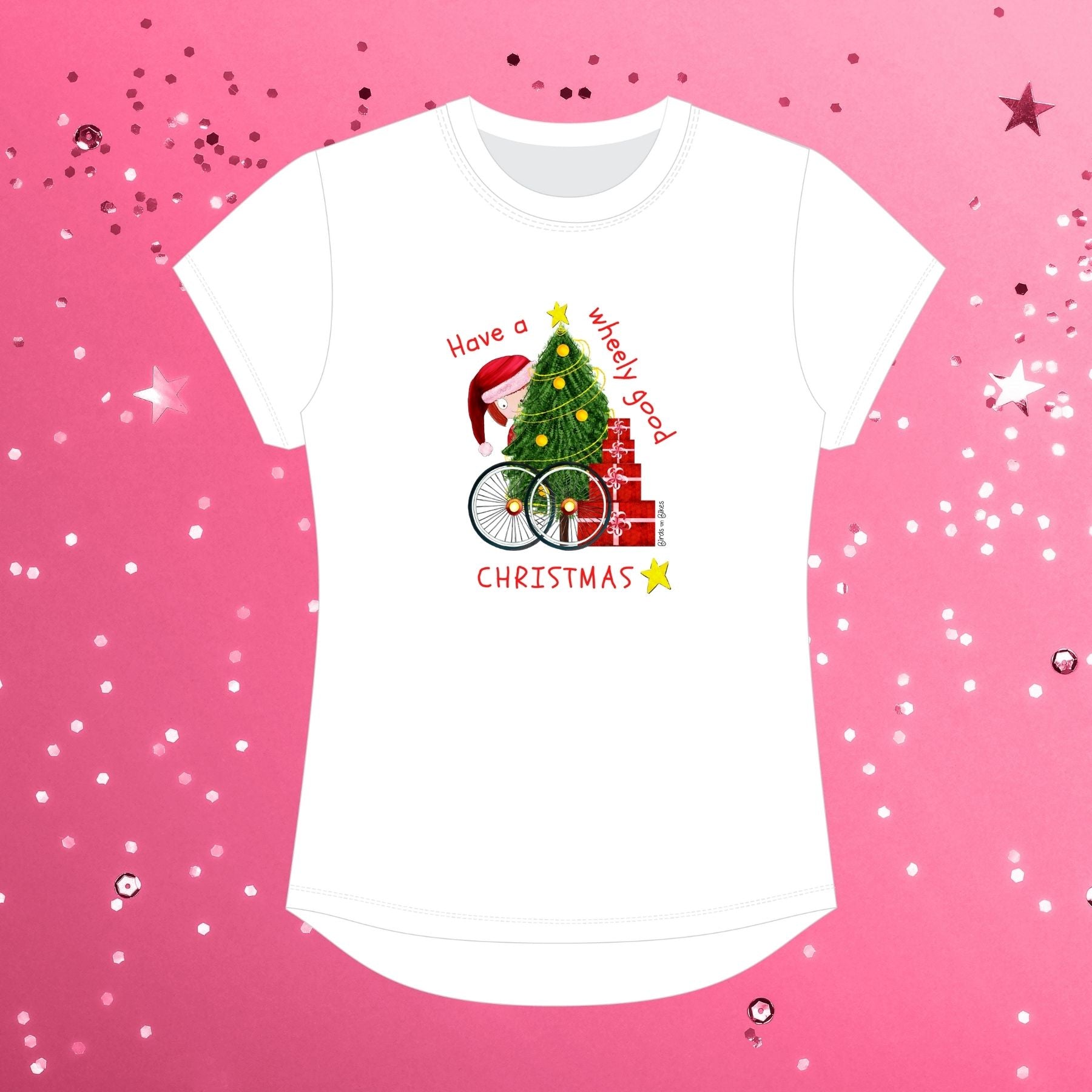 'Have a Wheely Good Christmas' T-Shirt