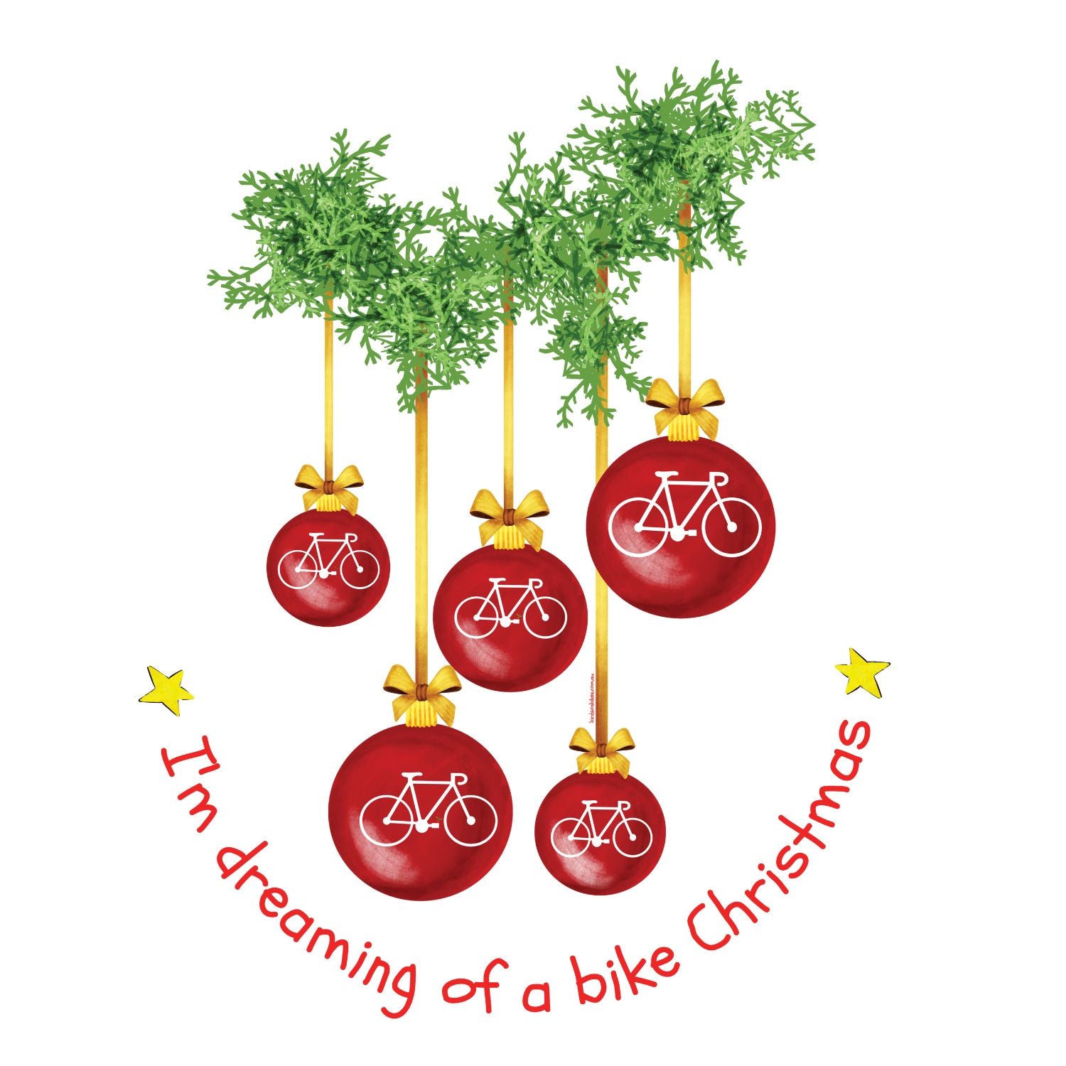 I’m Dreaming of a Bike Christmas Tee