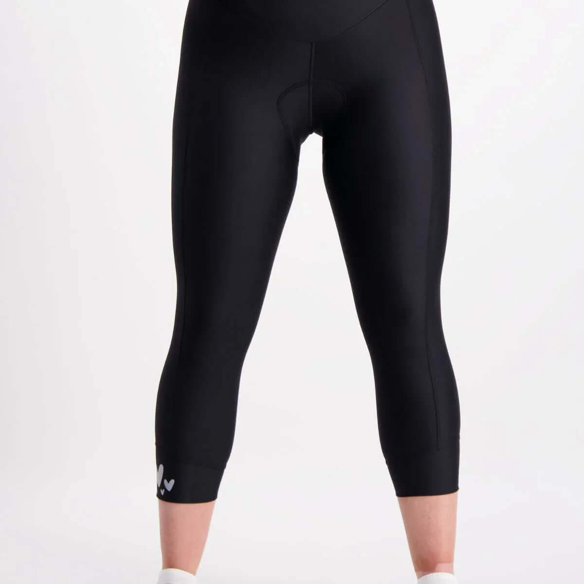 Wanderer 7/8 Padded Bike Pants Black - Birds on Bikes