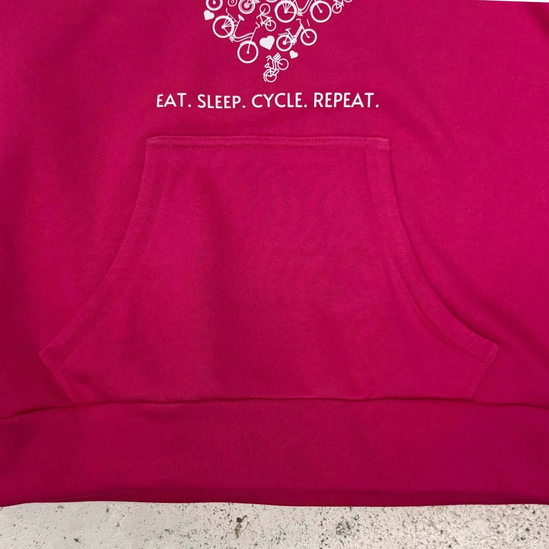 Eat Sleep Cycle Repeat - Outrider Hoodie - Birds on Bikes