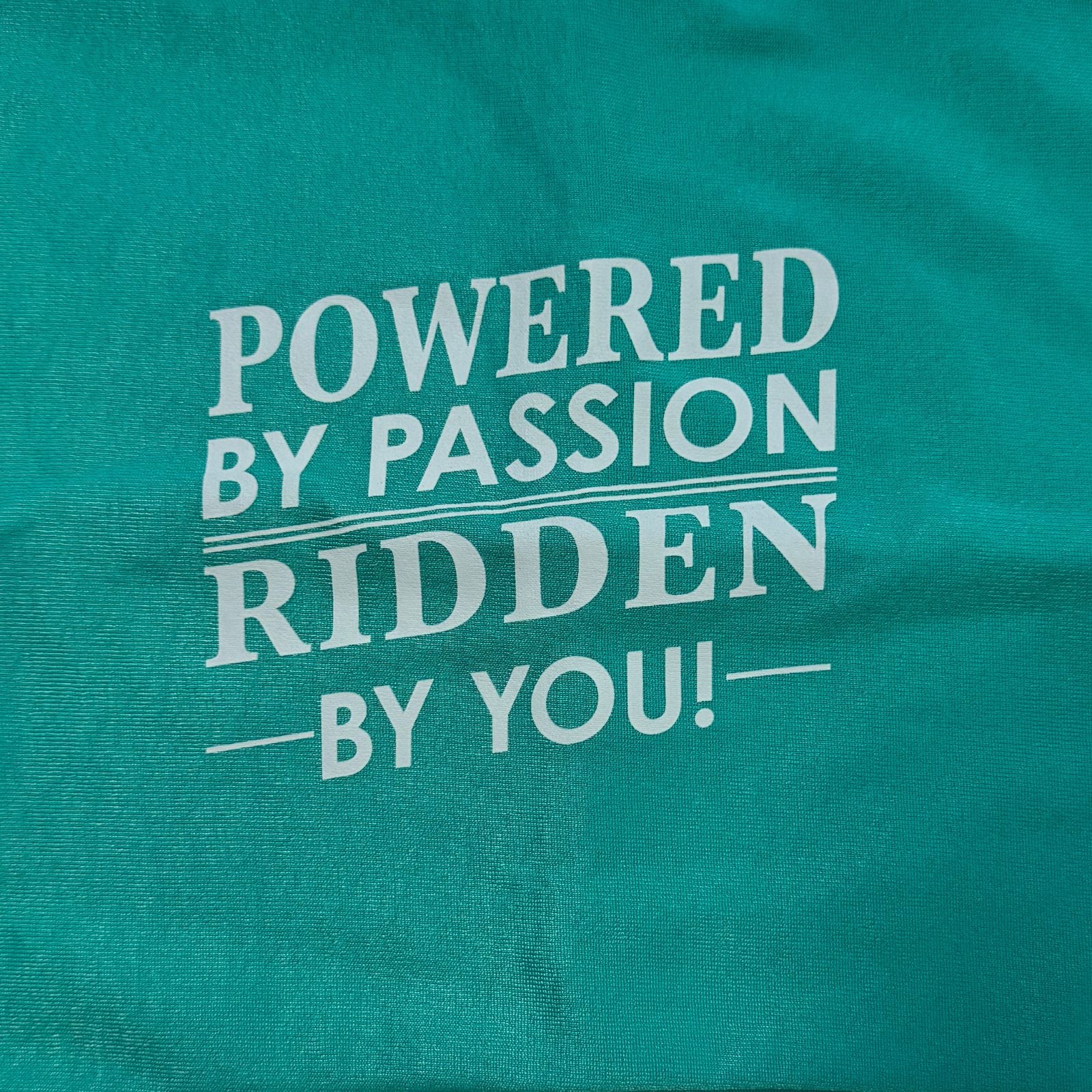 Powered by Passion, Ridden by You Snood