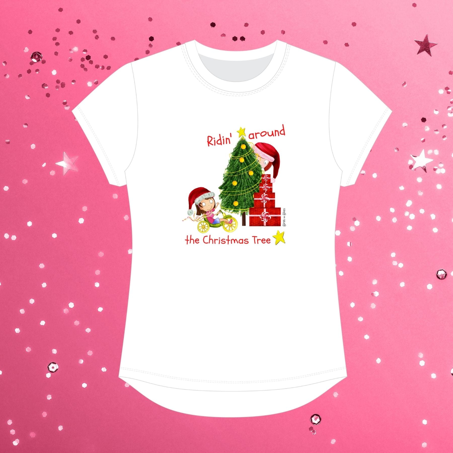 'Ridin' Around the Christmas Tree' T-Shirt