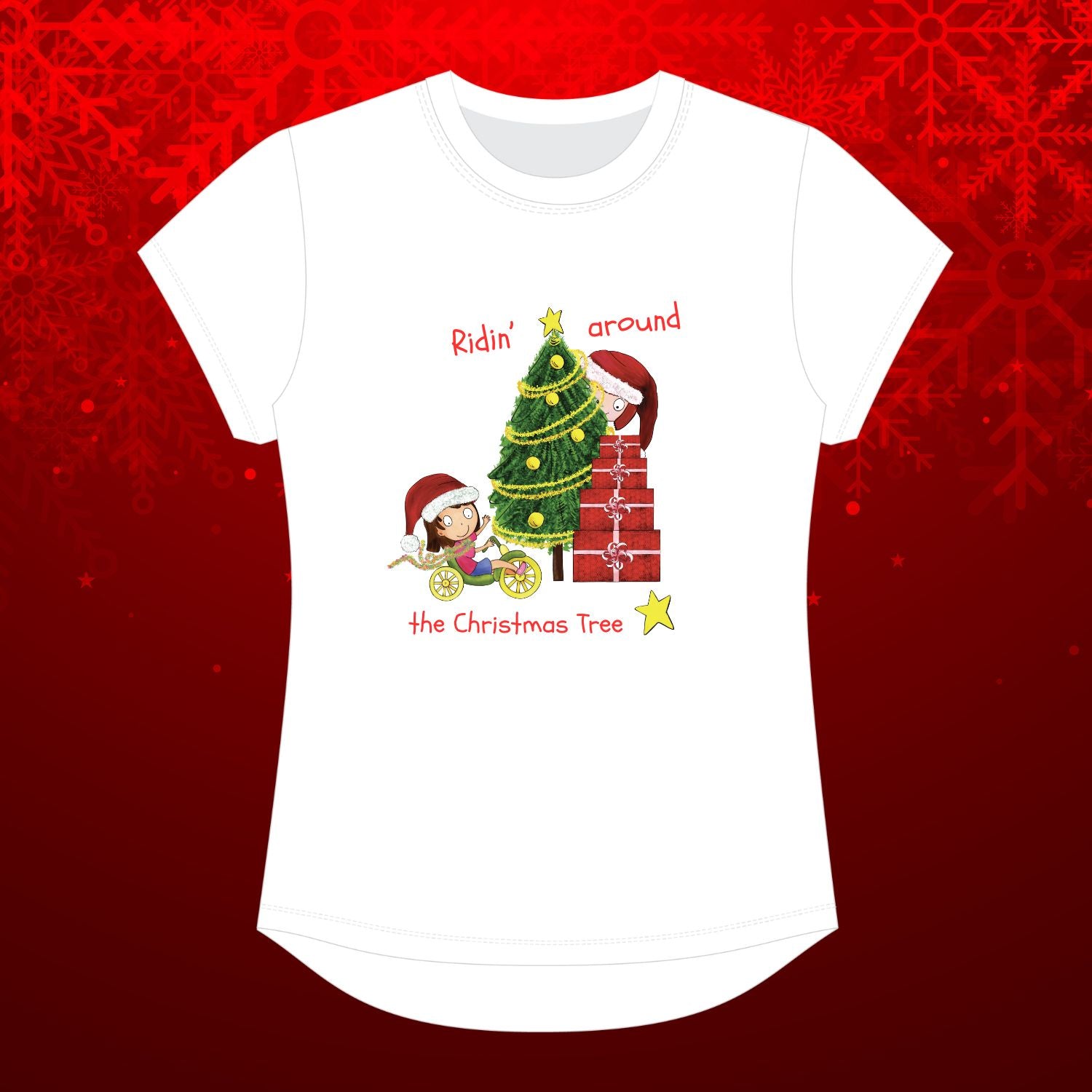 Ridin’ Around the Christmas Tree Tee