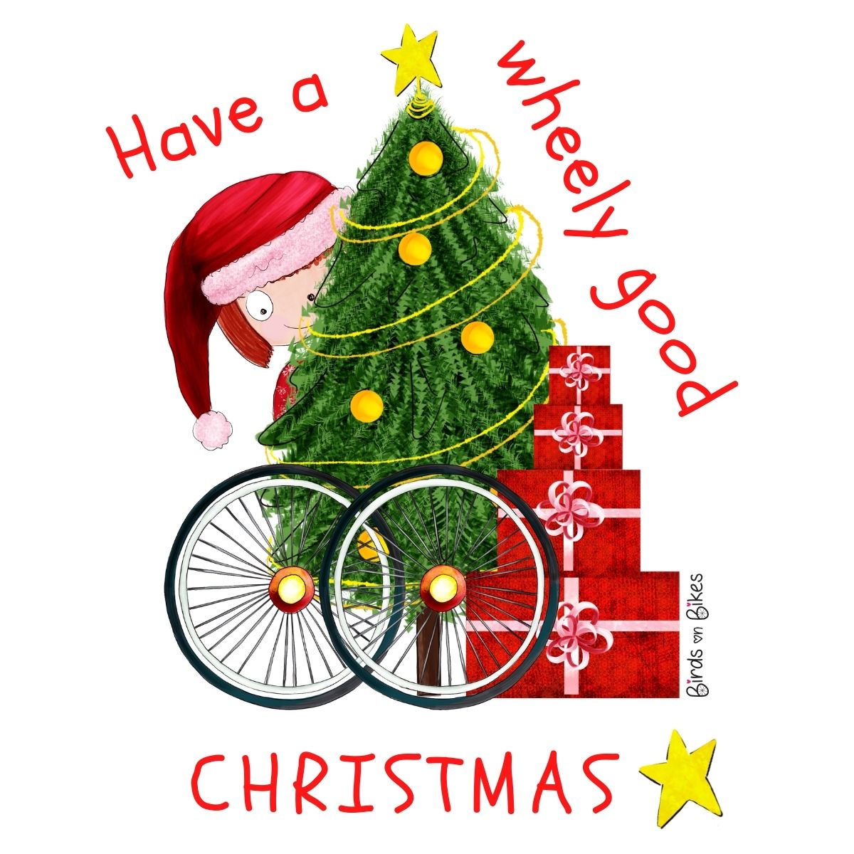 'Have a Wheely Good Christmas' T-Shirt