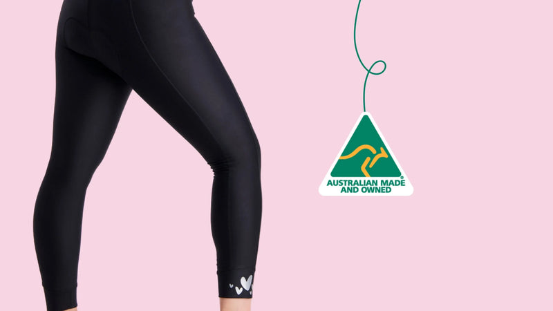 Women's Padded Cycling Tights - Birds on Bikes