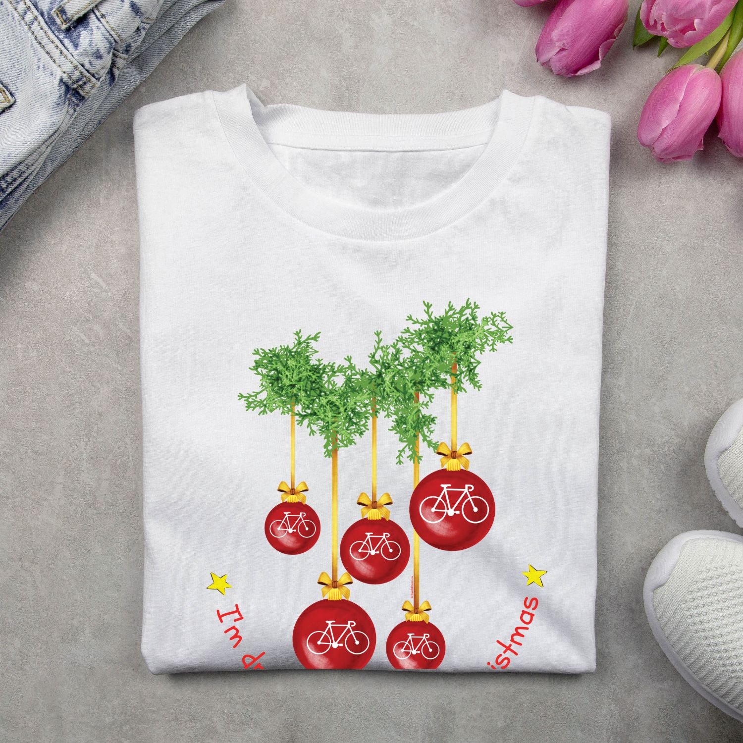 I’m Dreaming of a Bike Christmas Tee
