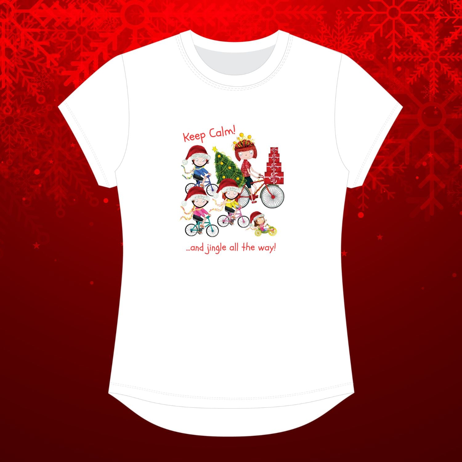 Keep Calm and Jingle All the Way Tee