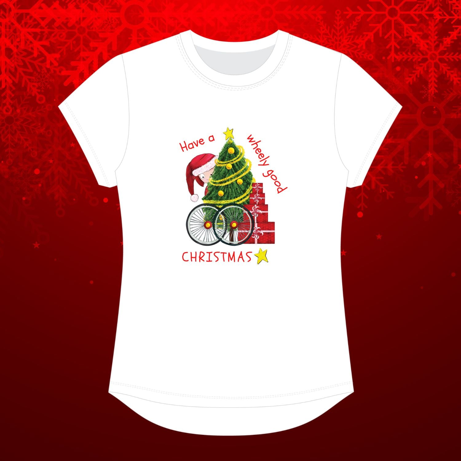 Have a Wheely Good Christmas Tee